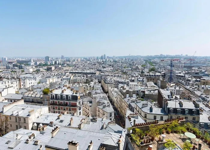 In Front Of Sacre Coeur - 2 Bedrooms In Last Floor Apartamento *